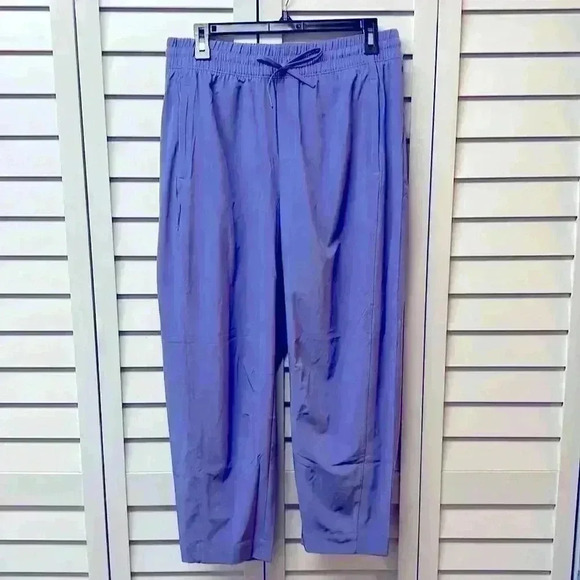 Athleta Arrival Pants Size 10 Dark Adonis Blue Purple NWOT - Picture 5 of 8